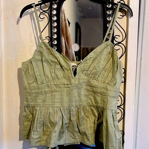 Planet heart crop tang top